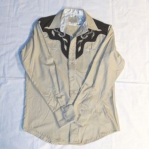 Roper Western Wear Dress shirt Men's M - worn and in great shape